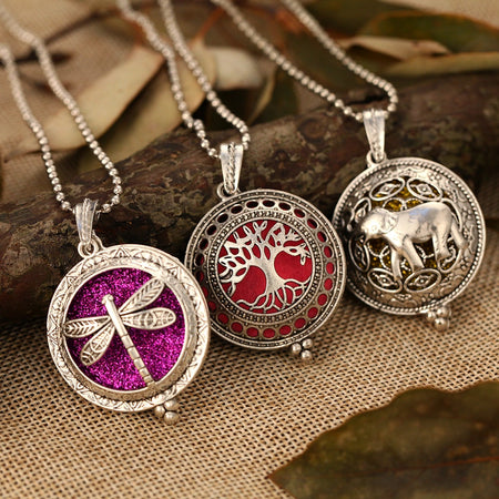 ibasenice 2 Pièces Pendentif Diffuseur D'huiles Essentielles pour