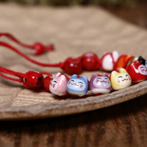 Bracelets Porte-Bonheur Chat Japonais