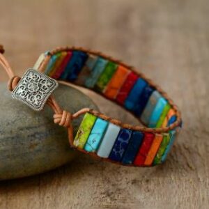 Bracelet assorti couple "7 Chakras"