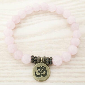 Bracelet en Quartz Rose - 3 modèles disponibles