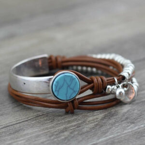 Bracelet Wrap Bohème - 4 coloris disponibles