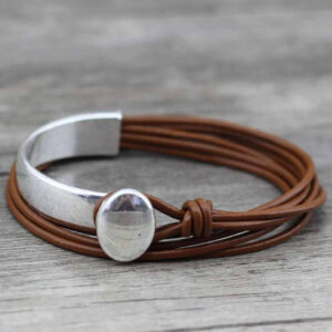 Bracelet Wrap en Cuir "Style Unique" - 4 coloris disponibles