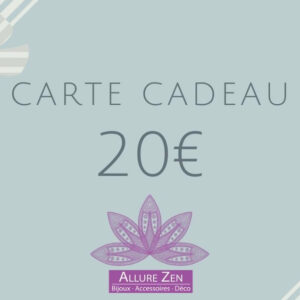 Carte cadeau Allure Zen