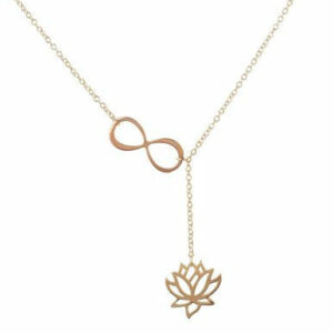 Collier Infini Lotus - 2 coloris disponibles