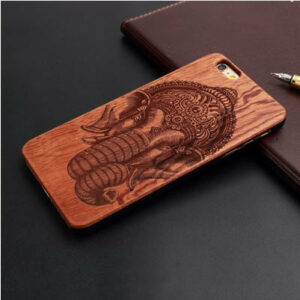 Coque en bois foncé iPhone - 10 modèles disponibles