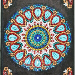 Journal Intime en Broderie Diamants Mandala et à Thème - 19 Modèles