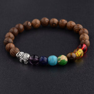 Bracelet "Équilibre Intérieur" aux 7 Chakras