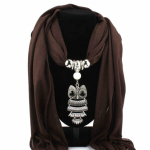 Foulard Pendentif Hibou