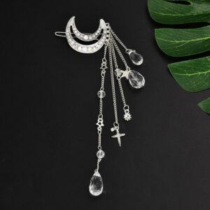 Épingles à cheveux "Gouttes d'eau en cristal de lune"