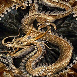 Kit de Broderie Diamants "Dragon Chinois"