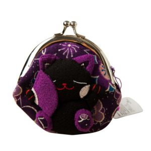 Porte Monnaie au Style Japonais "Lucky Cat" Maneki Neko