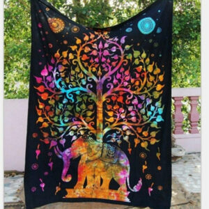 Toile murale Indienne "Éléphant" - 7 modèles disponibles