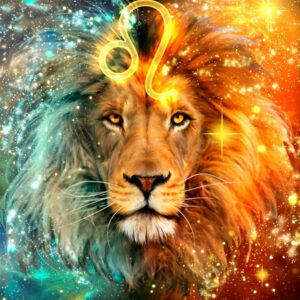 Broderie Diamant "Force du Lion"