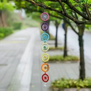 Attrape-rêves "Guérison et Protection des 7 Chakras"