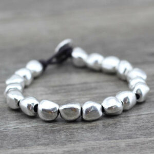 Bracelet "Baroque Argenté"