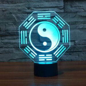 Lampe 3D "Yin Yang"