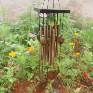 Carillons en Cuivre Coeurs