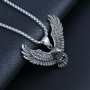 Collier Pendentif Aigle