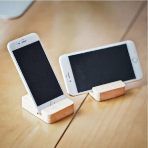 Mini support bois pour smartphones & iPhones