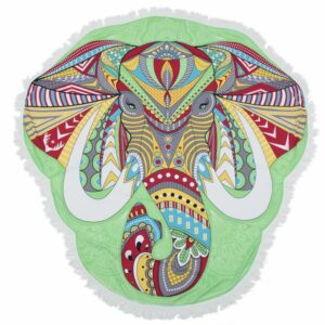 Toile "Éléphant Sacré"