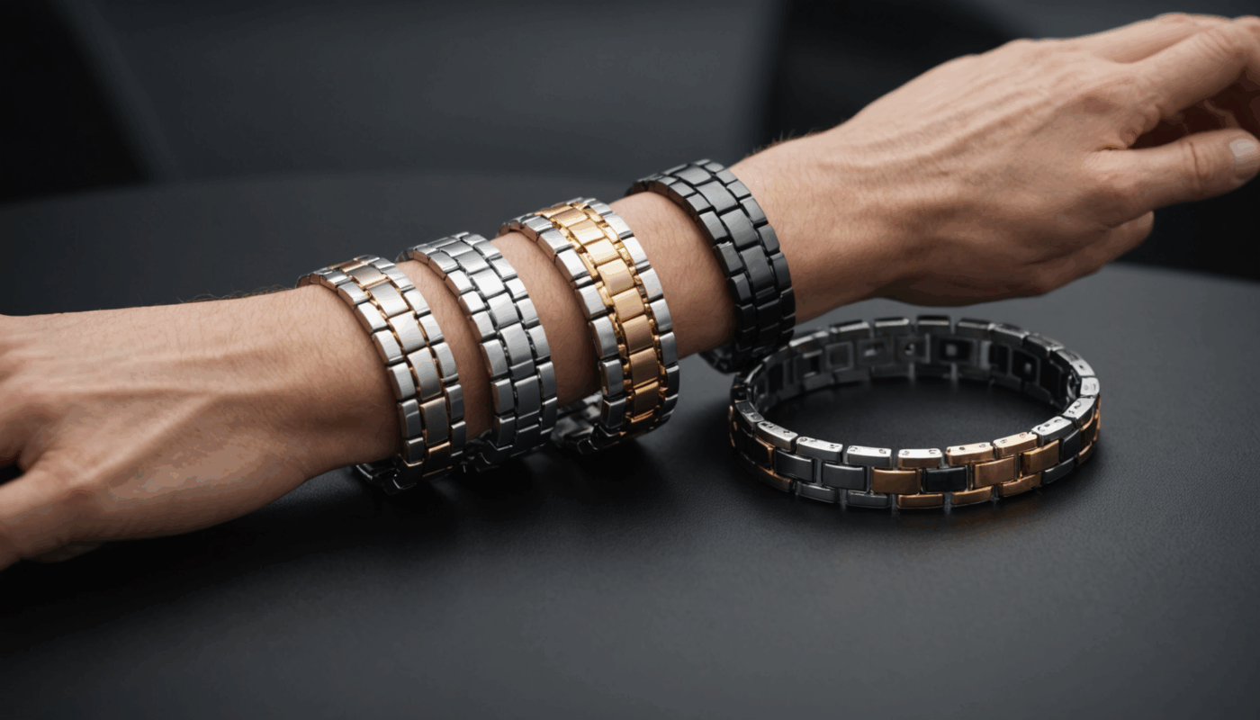 découvrez les bracelets magnétiques arma 5, le leader de la thérapie magnétique. profitez des bienfaits naturels des aimants pour votre bien-être et soulagez vos douleurs grâce à une technologie innovante et élégante.