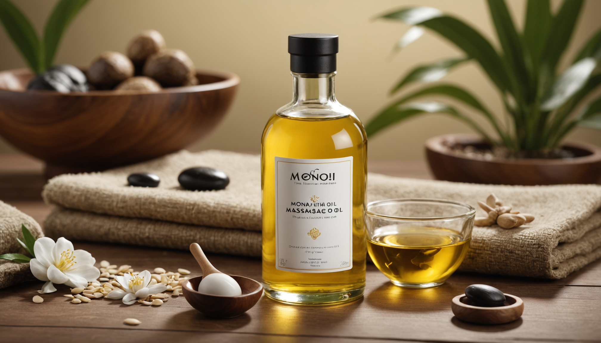 plongez dans une expérience sensorielle unique avec l'huile de massage monoi. profitez de ses vertus hydratantes et relaxantes pour un moment de pur bien-être et d’évasion exotique.