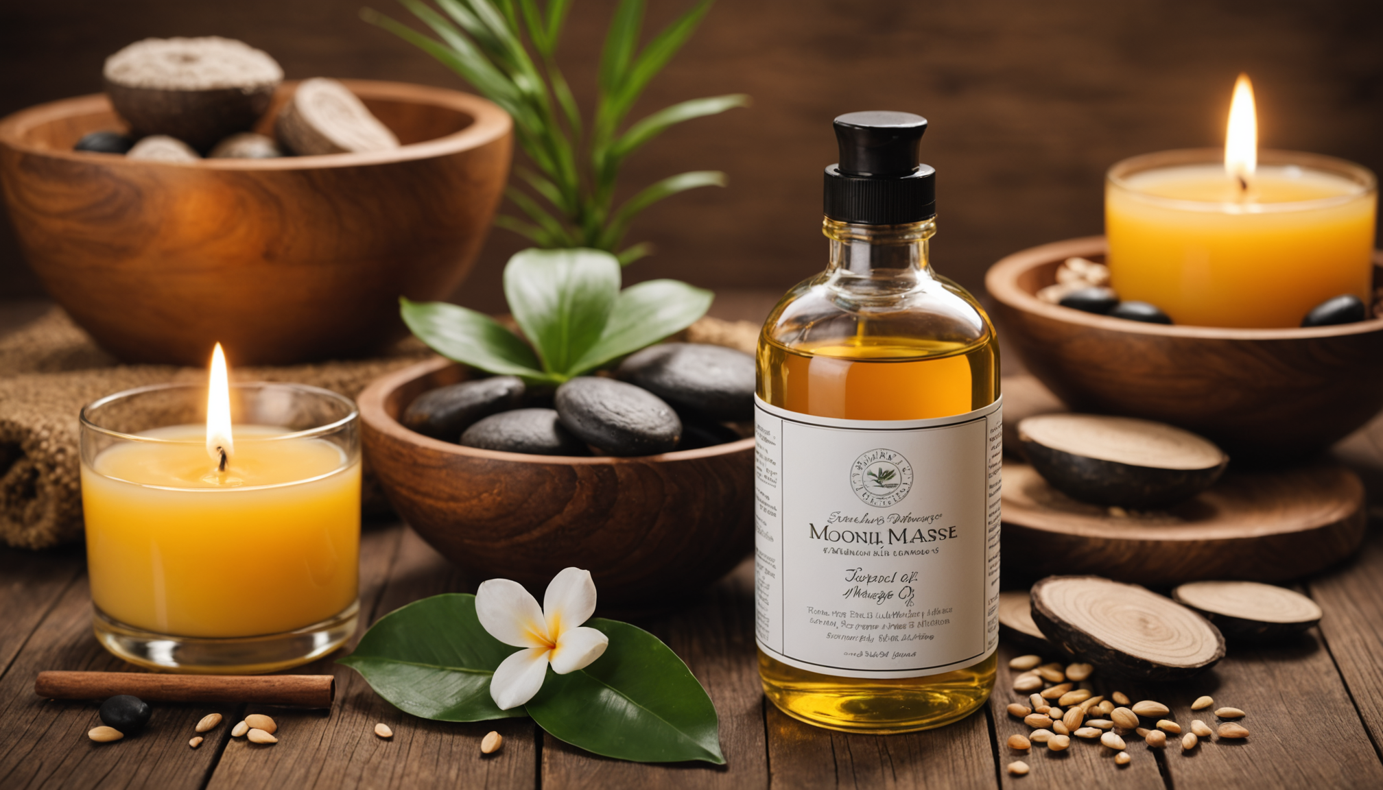 plongez dans une expérience sensorielle unique avec l’huile de massage monoi, le secret ancestral pour une peau douce, nourrie et un véritable moment de bien-être et de détente.