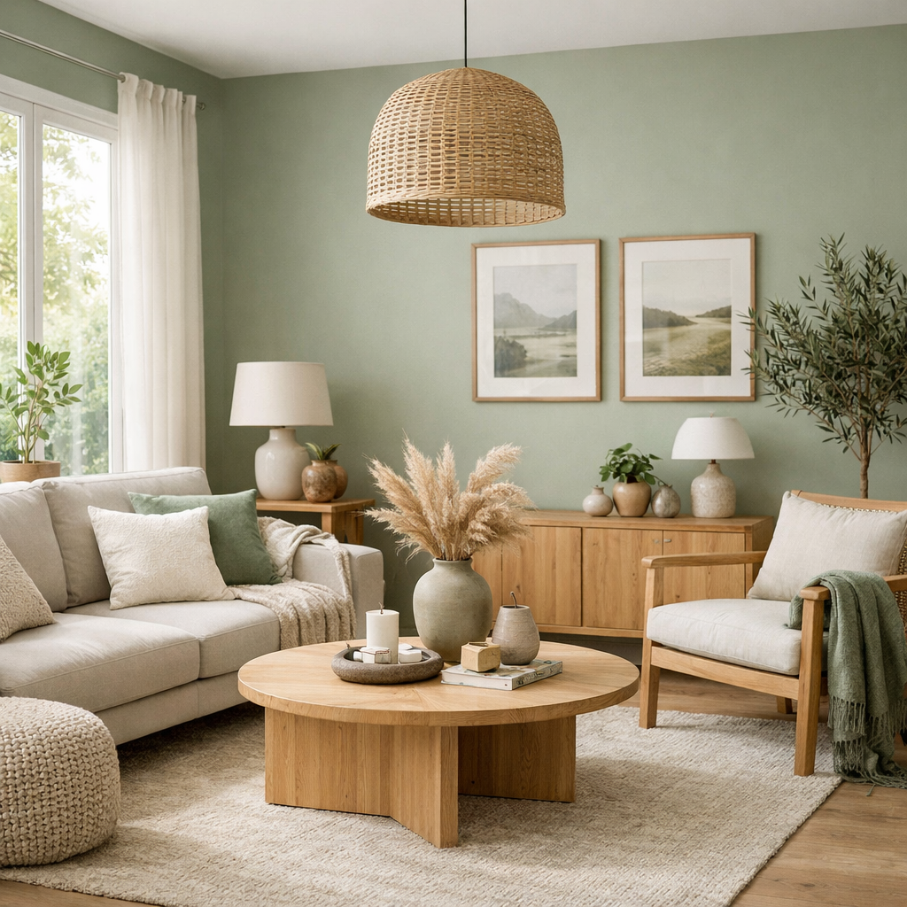 Vert sauge : 15 idées chic pour un salon apaisant et tendance – Allure Zen