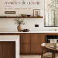 Transformation d'une cuisine IKEA avec un style luxueux et abordable.