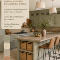 Palette de couleurs vintage pour une décoration intérieure chaleureuse