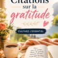Une décoration intérieure chaleureuse avec des citations sur la gratitude en affiches décoratives.