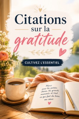 Une décoration intérieure chaleureuse avec des citations sur la gratitude en affiches décoratives.