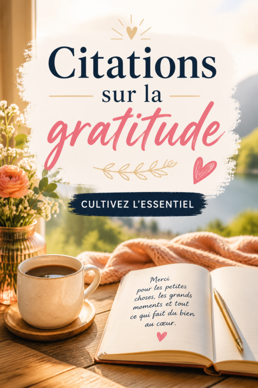 Une décoration intérieure chaleureuse avec des citations sur la gratitude en affiches décoratives.