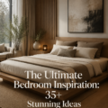 Chambre cozy avec des couleurs apaisantes et des coussins douillets