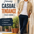 Femme portée une tenue casual tendance avec un jean et un tee-shirt.