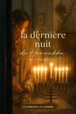 Décoration chaleureuse pour la célébration de Hanoukka chez soi.