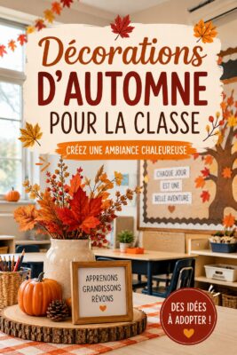 Une salle de séjour décorée pour l'automne avec des couleurs chaudes et des éléments naturels.