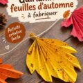 Guirlande de feuilles d'automne suspendue dans un intérieur cozy.